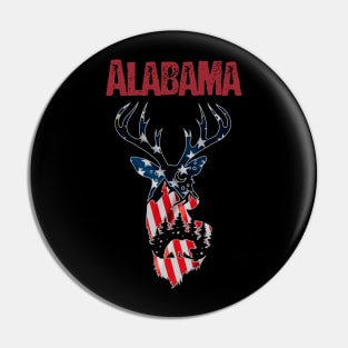 Alabama State Pin