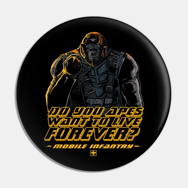 You Apes Pin by AndreusD