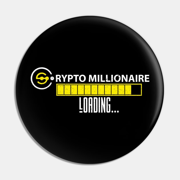 Crypto millionaire loading Pin by FatTize