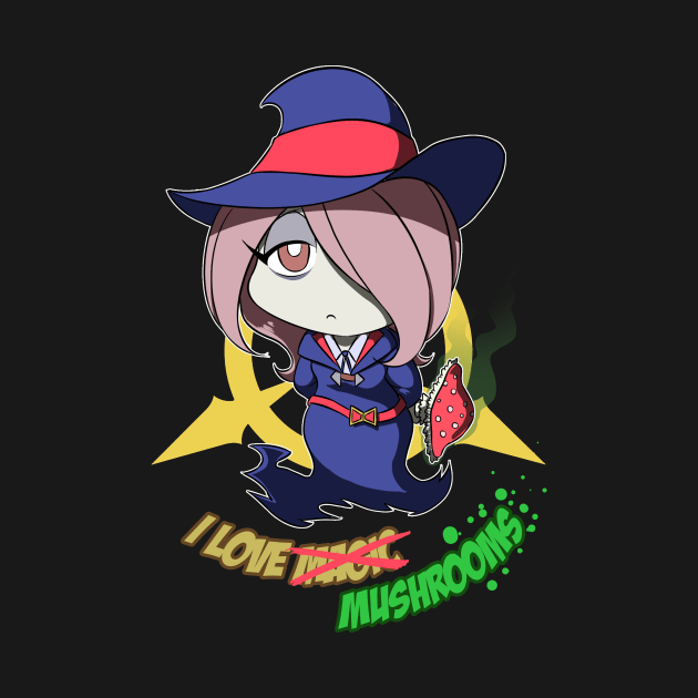 Little Witch Academia - Sucy by rextheone