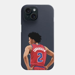 Cade Cunningham Vector Back Phone Case