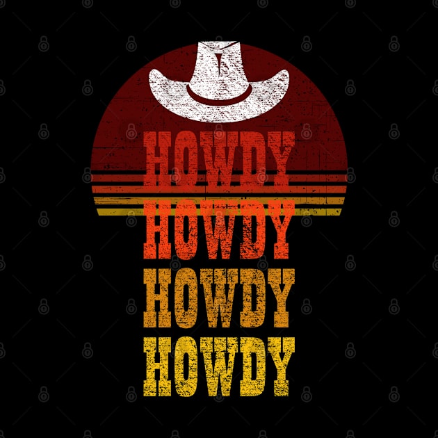 Howdy shirt Cowgirl Rodeo by Boo Face Designs