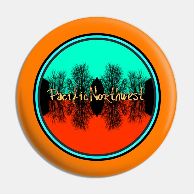 PNW Reflections Pin by TheDaintyTaurus