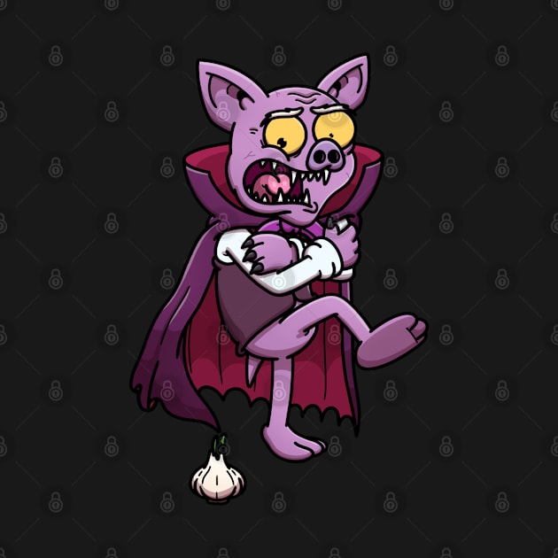 Scared Old Vampire Bat by TheMaskedTooner