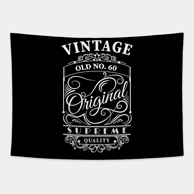 Vintage Old N°60 Tapestry by captainmood