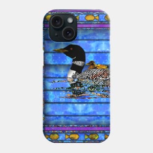 Colorful Loon quilt Phone Case