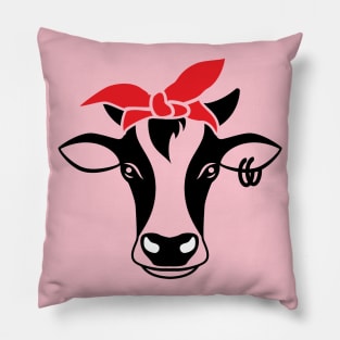 BANDANA COW Pillow