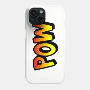 POW (!) comic-style art Phone Case