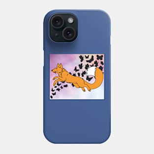 Sweet Retro Vintage Cartoon Fox Phone Case