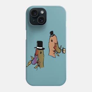 romantic classy ducks Phone Case