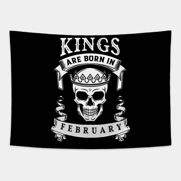 Kings Are Born In February Tapestry by BambooBox