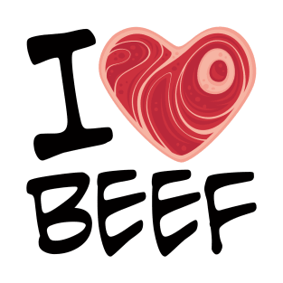 I Love Beef T-Shirt