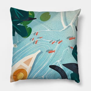 sunny fish Pillow