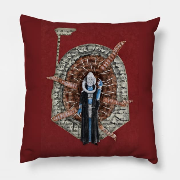 Boba Fortuna Pillow by Valerie Savarie