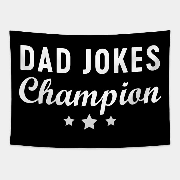 Dad joke champion Tapestry by Portals
