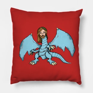 Blue Eyes White Savior Pillow