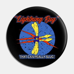 P-38 "Lightning Bug" Vintage WWII Insignia Pin