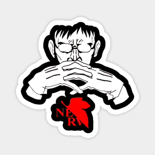 Gendo Ikari Evangelion Magnet