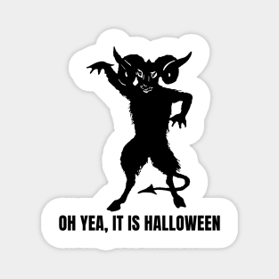 Halloween Capricorn Magnet