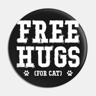 FREE HUGS FOR CAT gift ideas for family Pin