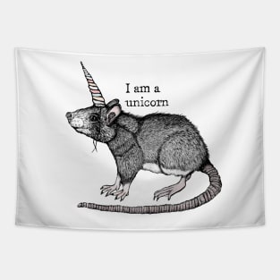 Unicorn Rat Tapestry