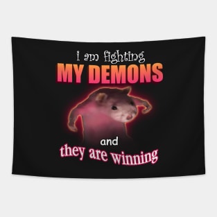 Rat Meme Tapestry