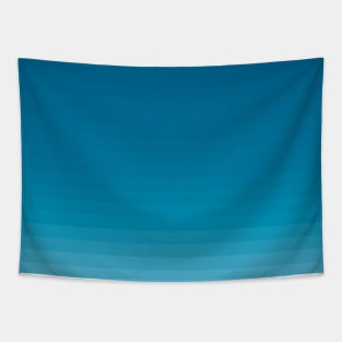 Shades of Blue Stepping Up and Down Tapestry