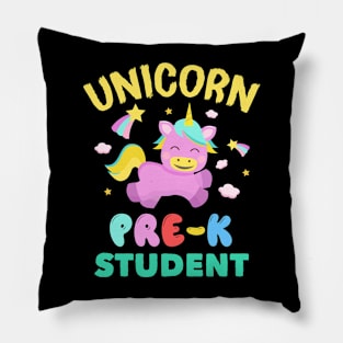 Unicorn Pre-K Student Back To School Trendy Kids Gift Pillow