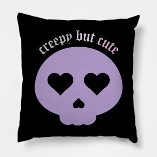 Pastel Goth Creepy Cute Pillow