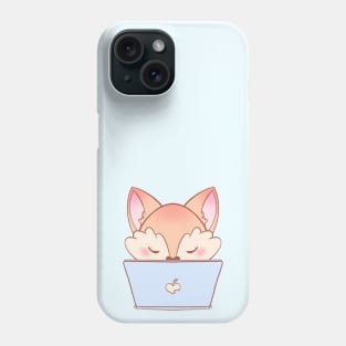 Fox working Phone Case