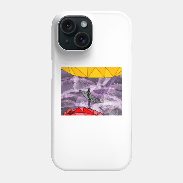 Silver Surfer & Galactus Phone Case by Pau1216p