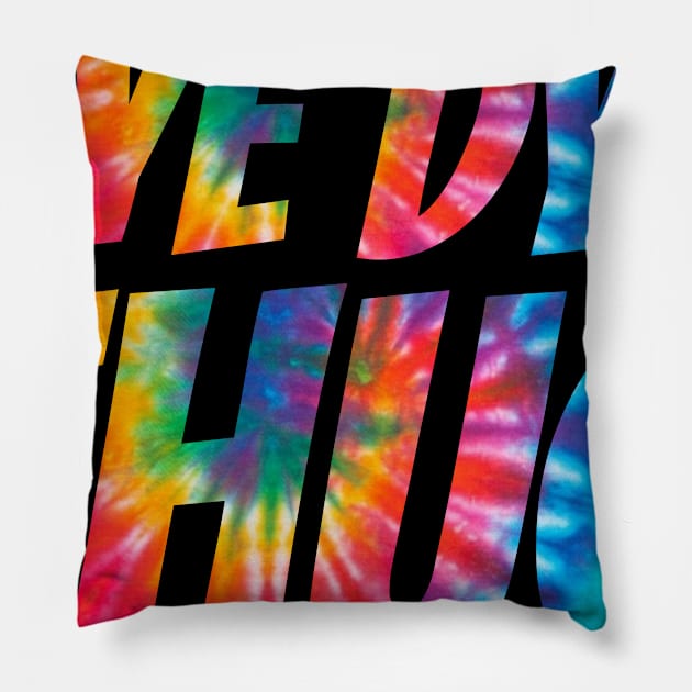 TYE DYE THUG Pillow by Cplus928