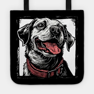 Retro Art Labrador Retriever Dog Lover Tote