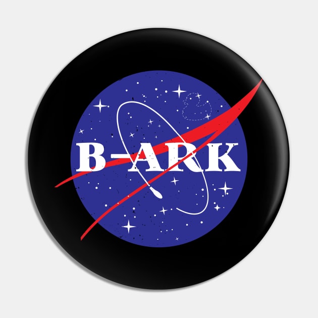 Hitchhikers Guide B-Ark Nasa Parody Pin by EliseDesigns