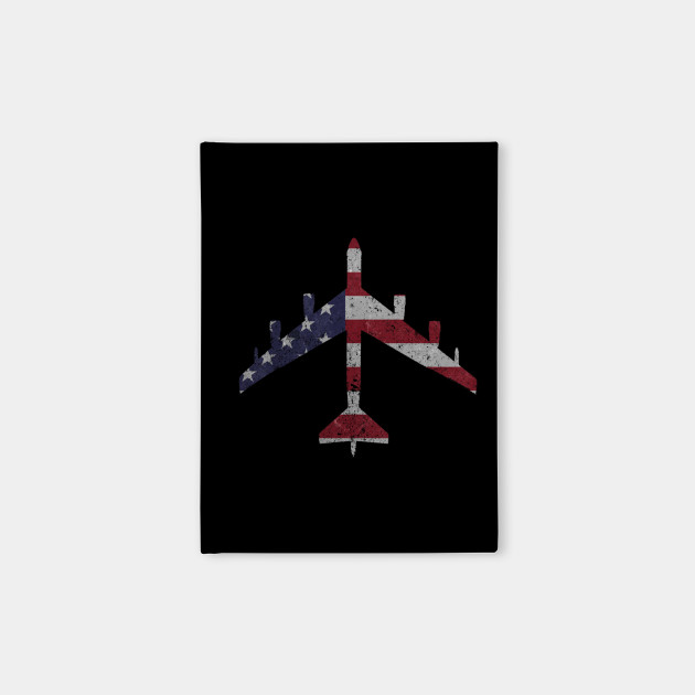 B 52 Stratofortress Bomber Silhouette American Flag Vintage B 52 Zeszyty Teepublic Pl 3d b 52 bomber models are ready for animation, games and vr / ar projects. teepublic