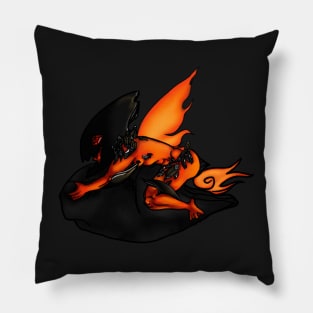 Fire Spark Comet Racer Pillow