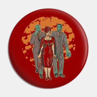 Walking MadMen Pin