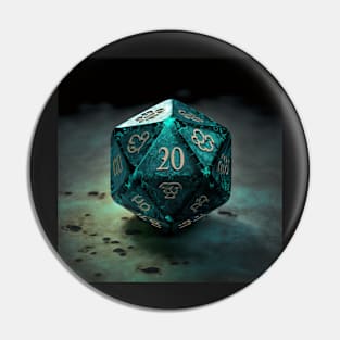 Dungeons and Dragons D20 Pin