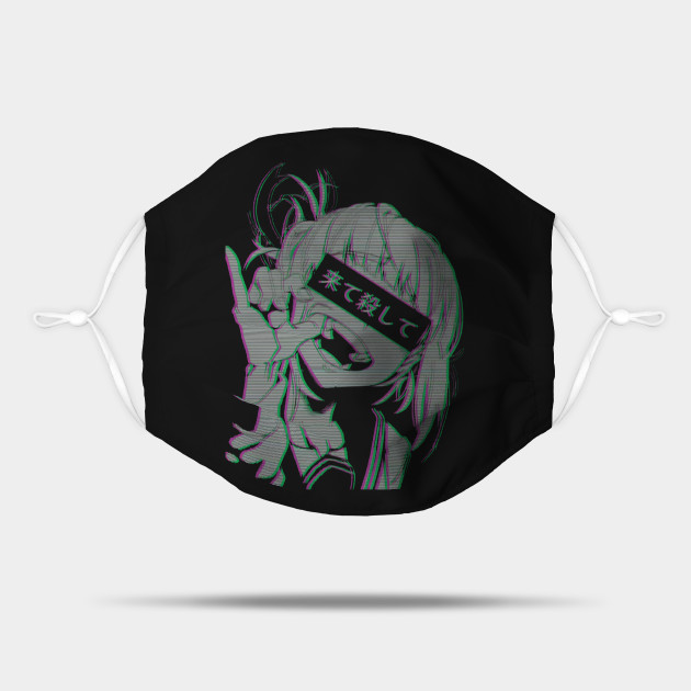 Toga Himiko Glitch Aesthetic My Hero Academia Boku No Hero Academia Mask Teepublic
