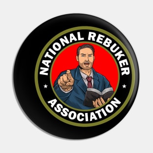 National Rebuker Association Pin
