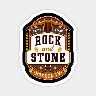 Rock And Stone Emblem Magnet