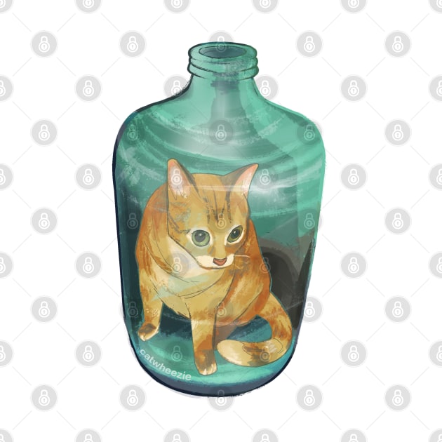 Jug Cat by Catwheezie