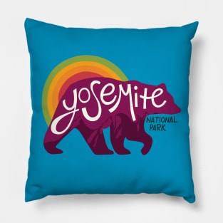 Yosemite National Park Bear Pillow