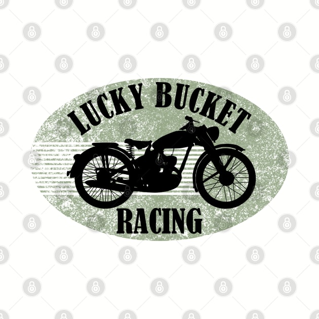 Motorcycle Racing Lucky Bucket by ilrokery