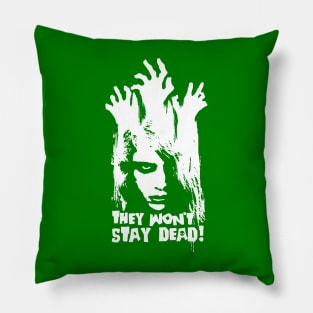 The living dead v7 Pillow