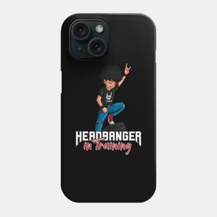 Little rockers - headbanger in training Phone Case