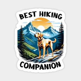 Best Hiking Companion - Labrador Dog Magnet