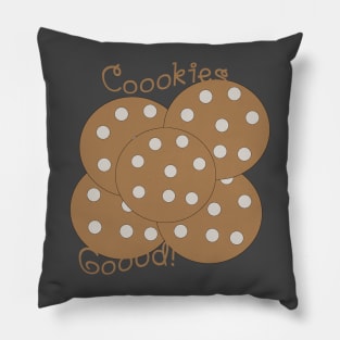 Cookies Goood! White Chocolate Pillow