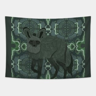 Bat Eared Fox | African Wildlife Tapestry