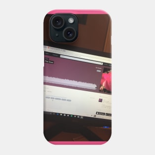 Pink Rose SoundCloud Shirt Phone Case